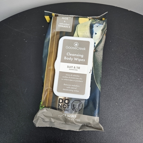 Goose Creek Suit & Tie Cleansing Body Wipes 48 Count - Picture 5 of 5